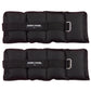 Fotledsvikter 2 kg. Set, svarta Oxford, 2 st - NORDIC POWER 