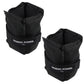 Fotledsvikter 2 kg. Set, svarta Oxford, 2 st - NORDIC POWER 
