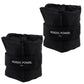 Fotledsvikter 2 kg. Set, svarta Oxford, 2 st - NORDIC POWER 