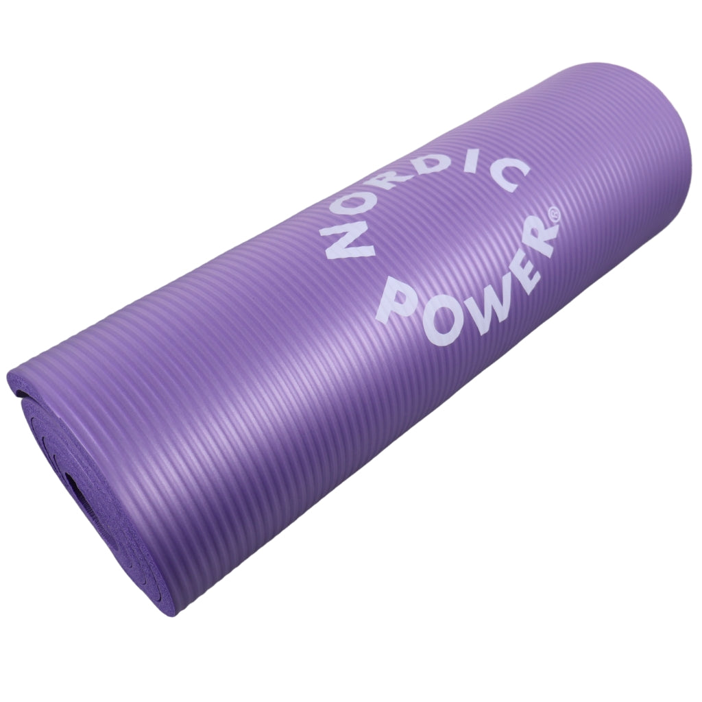 Träningsmatta Lila 1,5 cm Tjock - NORDIC POWER - ERBJUDANDE