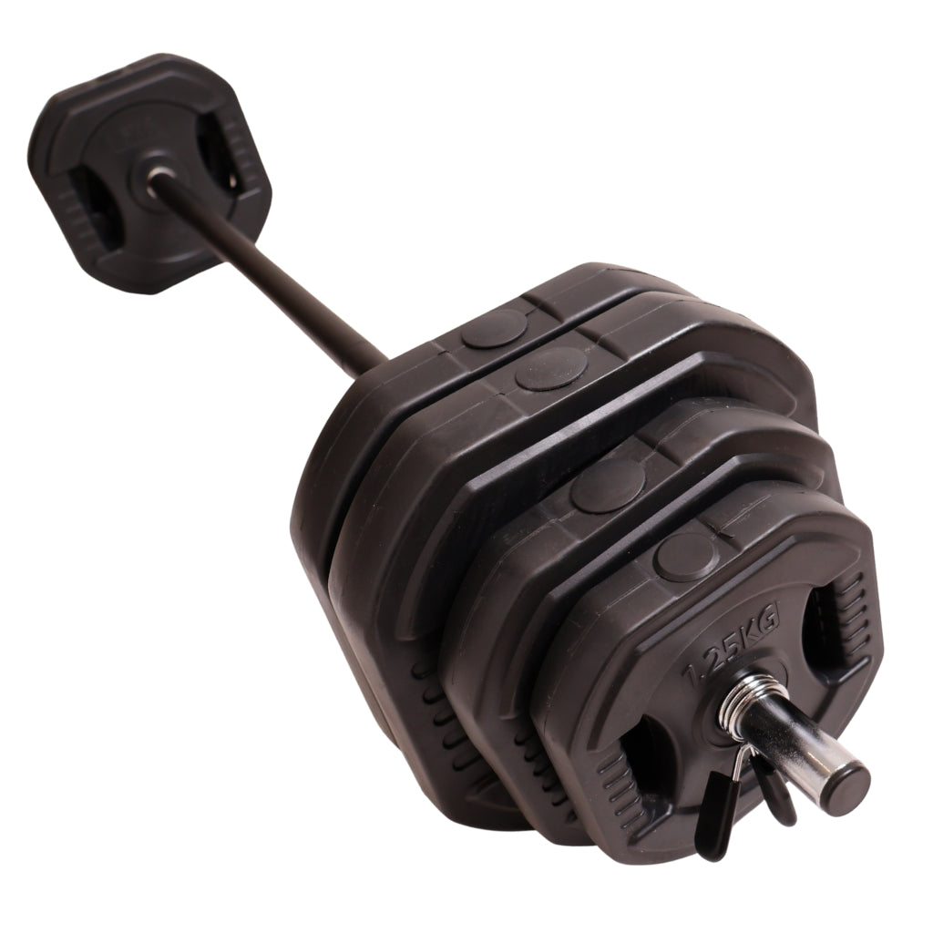 Bodypumpset 30 kg. Svart - NORDIC POWER - Ø25 mm