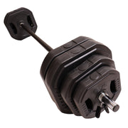 Bodypumpset 30 kg. Svart - NORDIC POWER - Ø25 mm