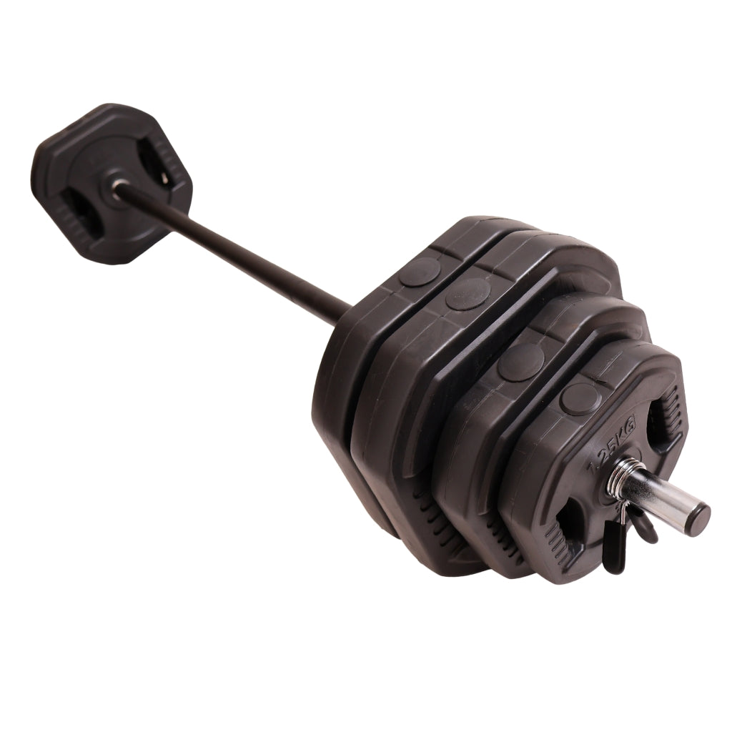 Bodypumpset 30 kg. Svart - NORDIC POWER - Ø25 mm