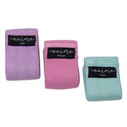 RUMPBAND 3-PACK, LILA, ROSA, TURKOS - ANIMA