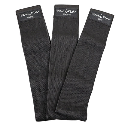 RUMPEBAND 3-pack Svarta - ANIMA