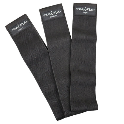 RUMPEBAND 3-pack Svarta - ANIMA