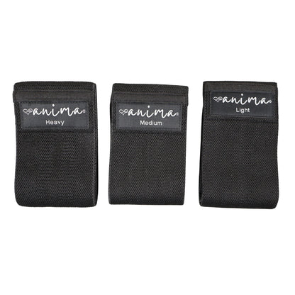 RUMPEBAND 3-pack Svarta - ANIMA