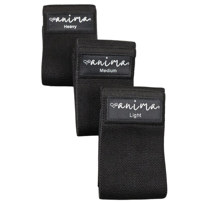 RUMPEBAND 3-pack Svarta - ANIMA