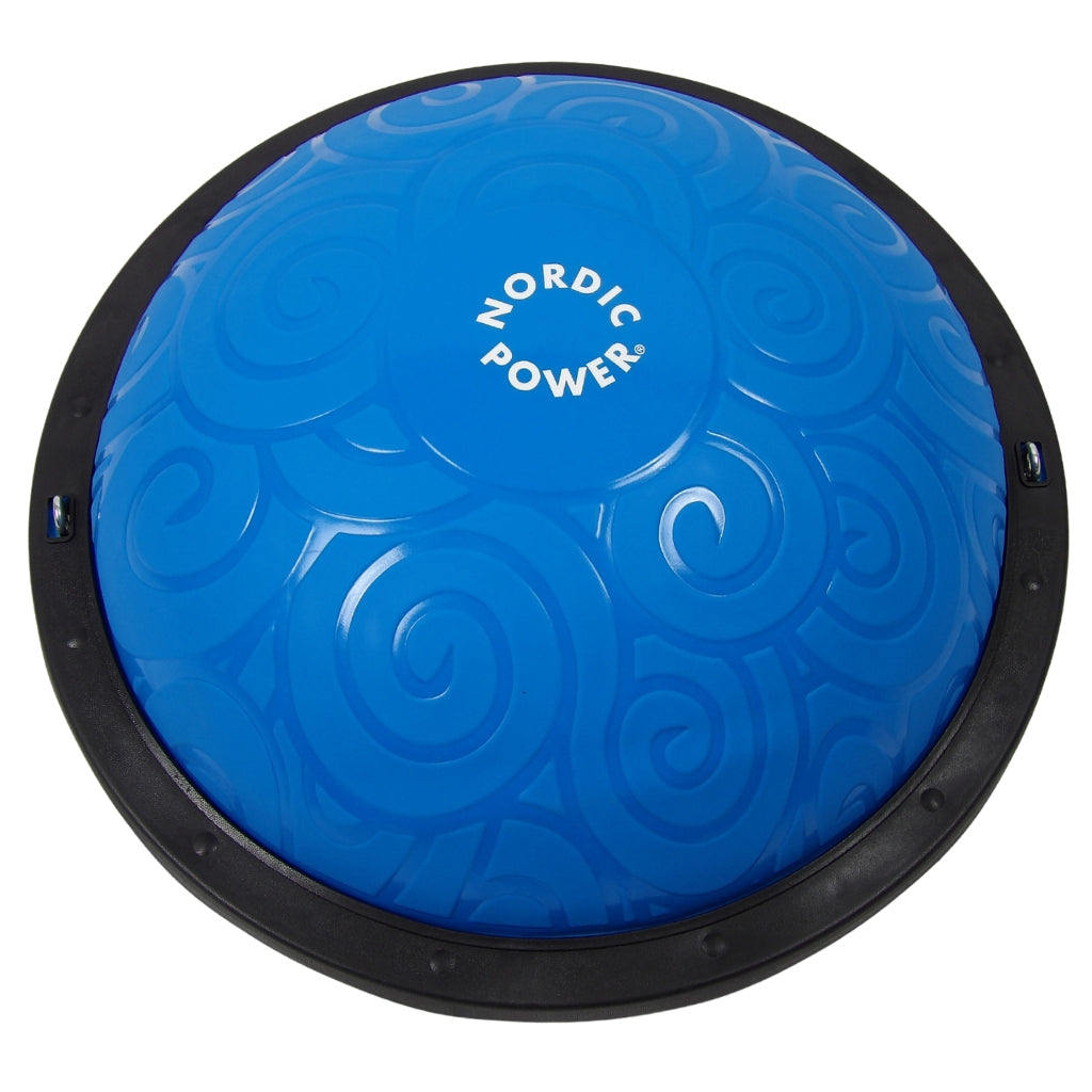BALANSBOLL BLÅ 58 CM - NORDIC POWER - Begränsad upplaga