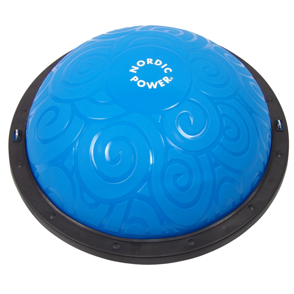 BALANSBOLL BLÅ 58 CM - NORDIC POWER - Begränsad upplaga