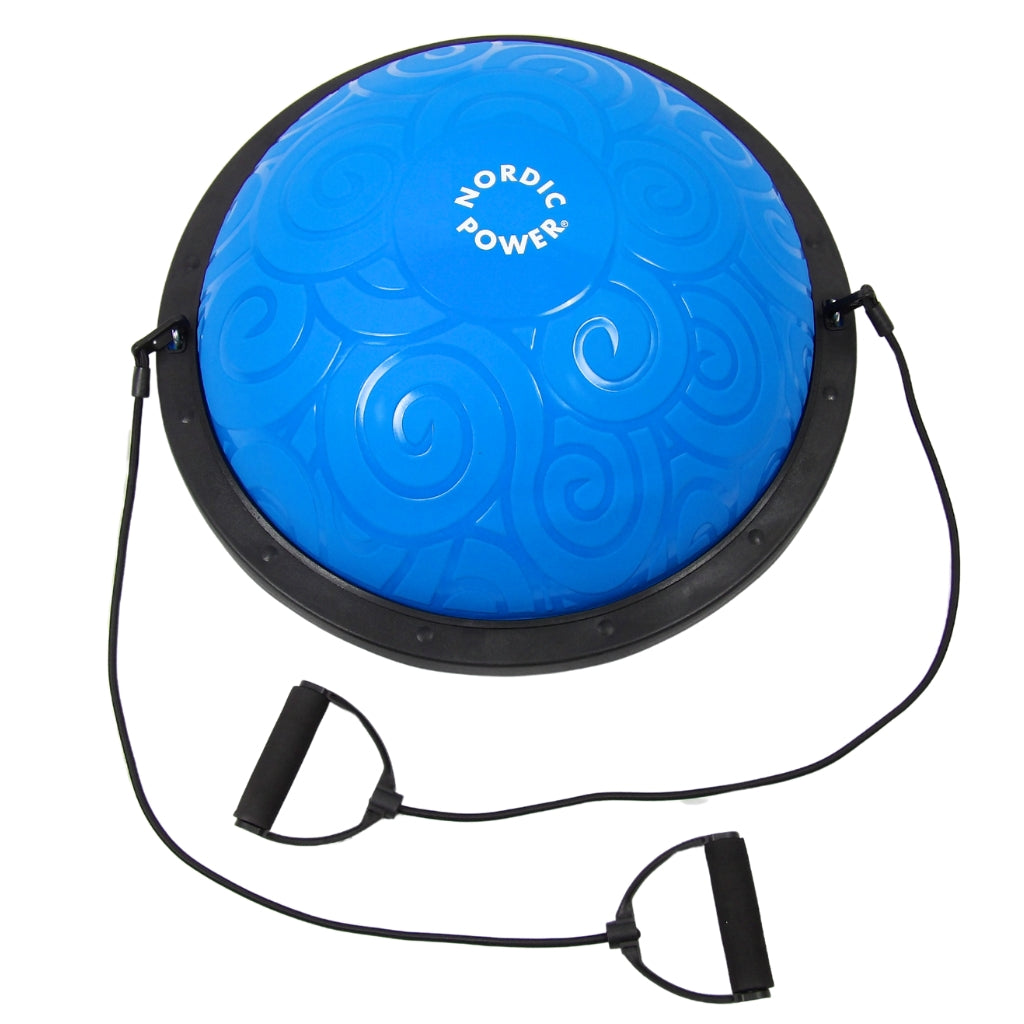 BALANSBOLL BLÅ 58 CM - NORDIC POWER - Begränsad upplaga