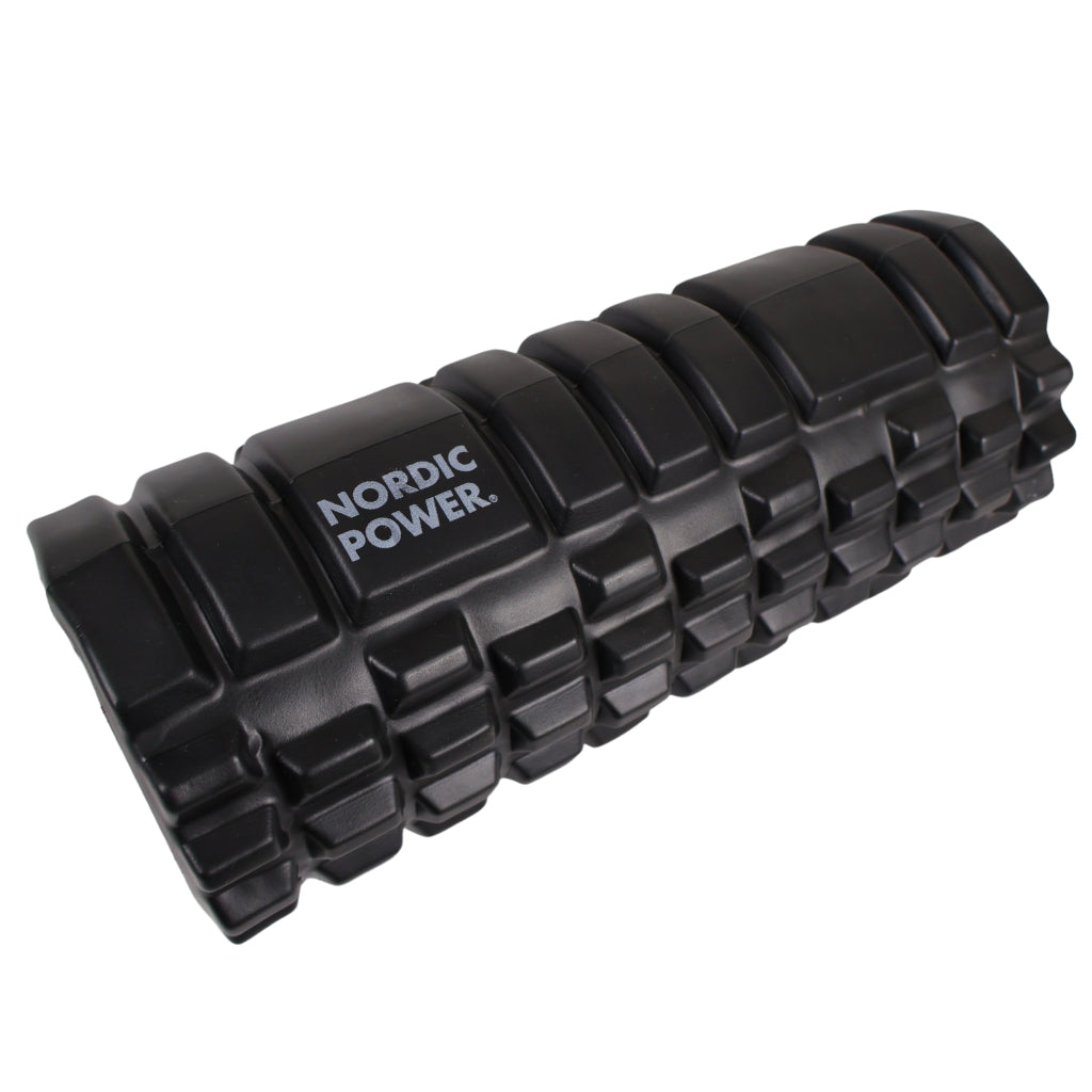 Skumrulle svart 33x14 cm, ABS - Nordic Power