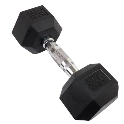 2 x 8 kg sexkantshantlar - NORDIC POWER