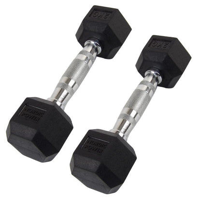 Hexagonhantel 2 kg - NORDIC POWER