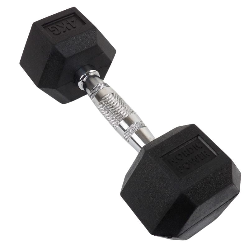 Hexagonhantel 4 kg - NORDIC POWER