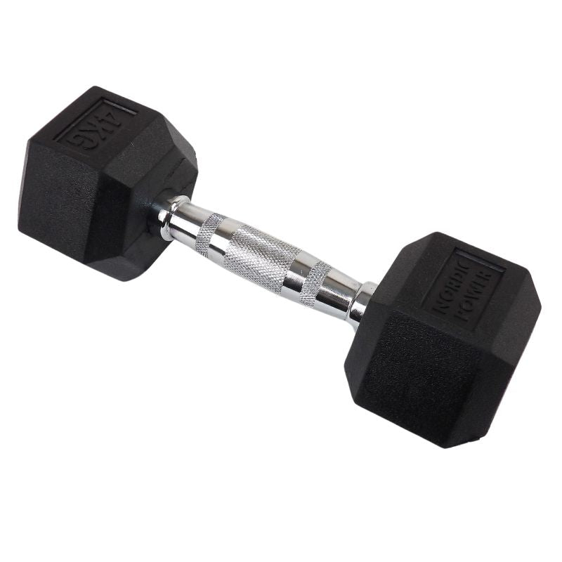 Hexagonhantel 4 kg - NORDIC POWER