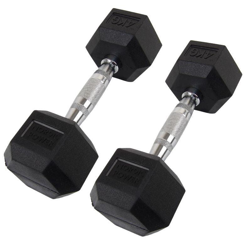 Hexagonhantel 4 kg - NORDIC POWER