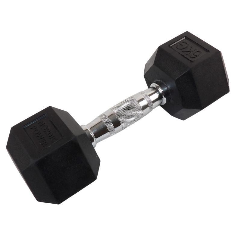 Hexagonhantel 6 kg - NORDIC POWER