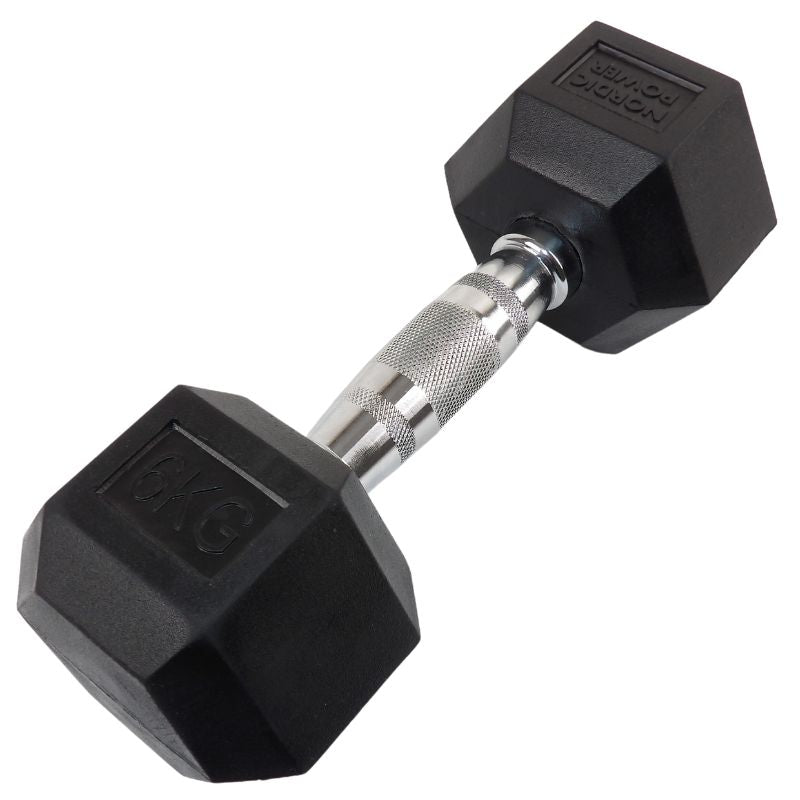Hexagonhantel 6 kg - NORDIC POWER