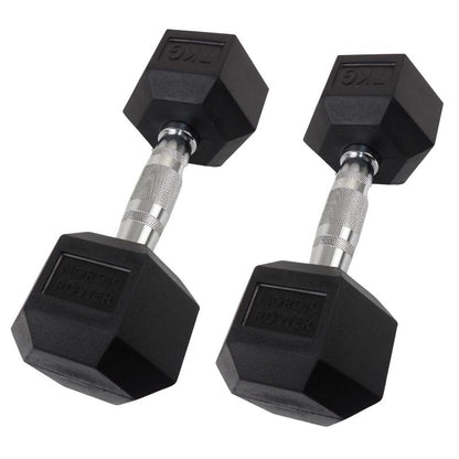 Hexagonhantel 7 kg - NORDIC POWER