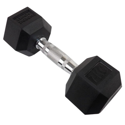 Hexagonhantel 7 kg - NORDIC POWER