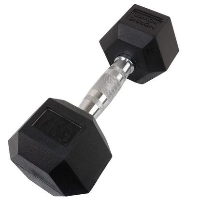 Hexagonhantel 7 kg - NORDIC POWER