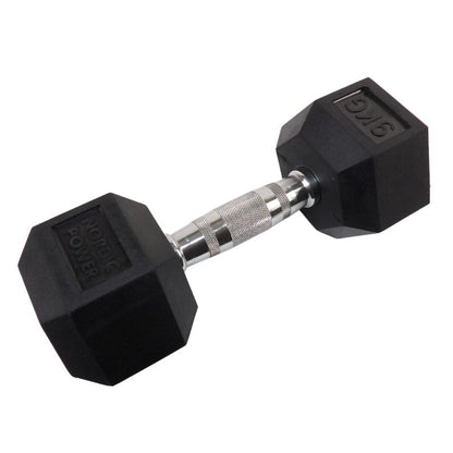 Hexagonhantel 9 kg - NORDIC POWER