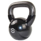 Kettlebell 12 kg. Svart gjutjärn och vinyl - NORDIC POWER