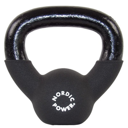 Kettlebell 2 kg. Gjutjärn och neopren - NORDIC POWER