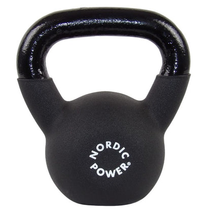 Kettlebell 6 kg. Gjutjärn och neopren - NORDIC POWER