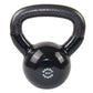 Kettlebell 8 kg. Svart gjutjärn och vinyl - NORDIC POWER