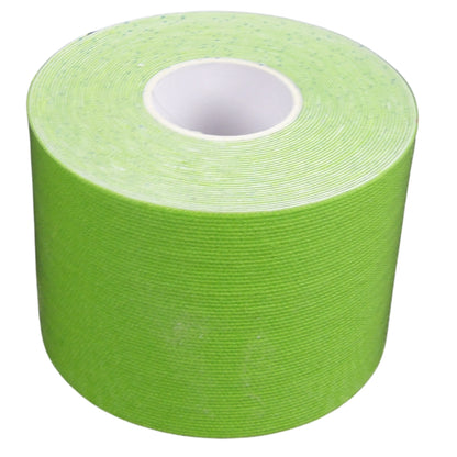 Sporttejp Resårband, 5 cm x 5 meter, Grönt - 6 rullar