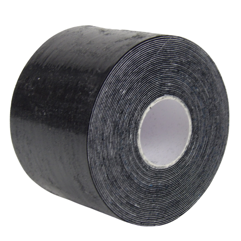 Sporttejp Resårband, 5 cm x 5 meter, svart - 6 rullar