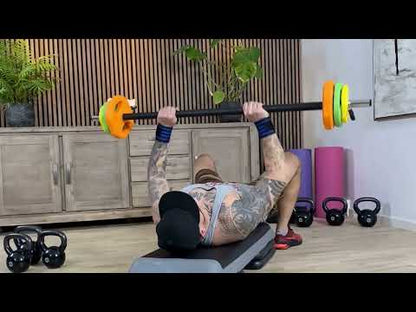 Bodypumpset 20 KG PRO - NORDIC POWER - Ø30 mm.