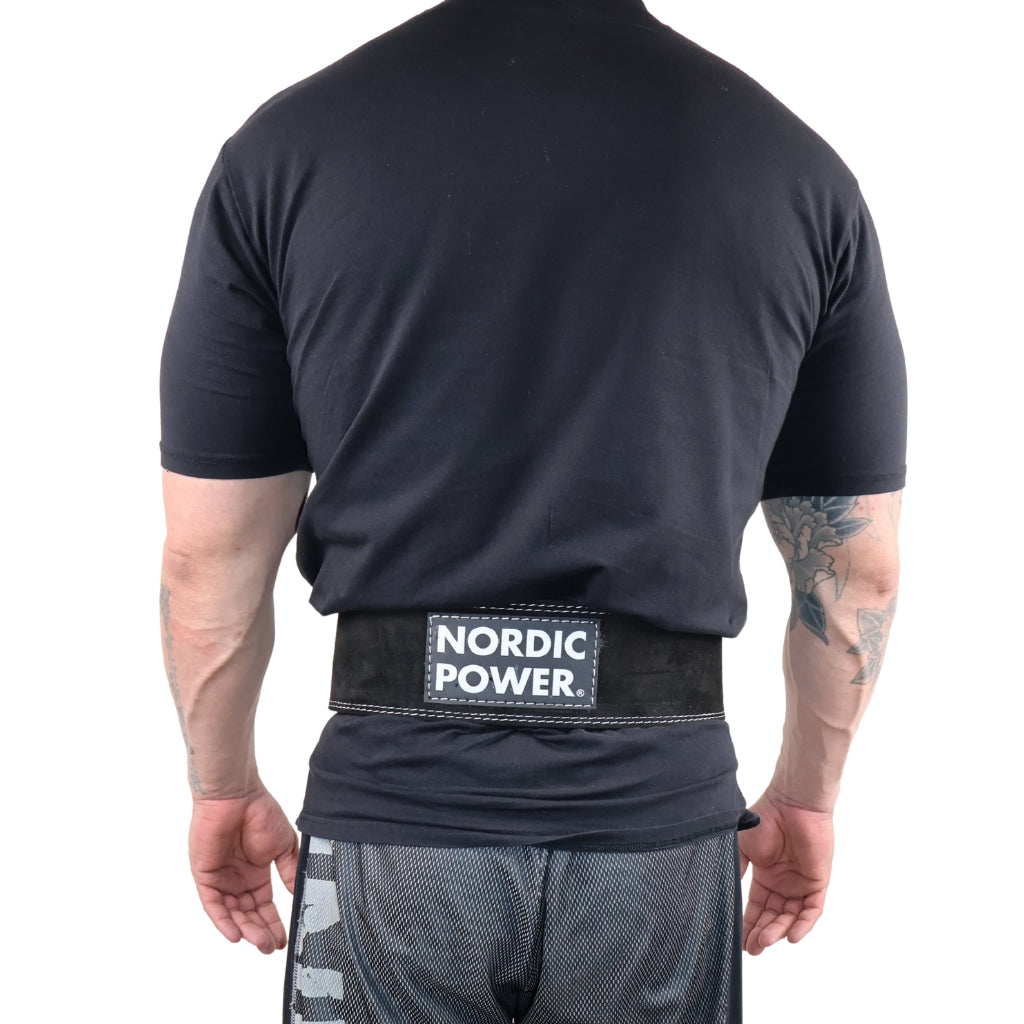 Professionellt träningsbälte, snabbkoppling, stor - NORDIC POWER