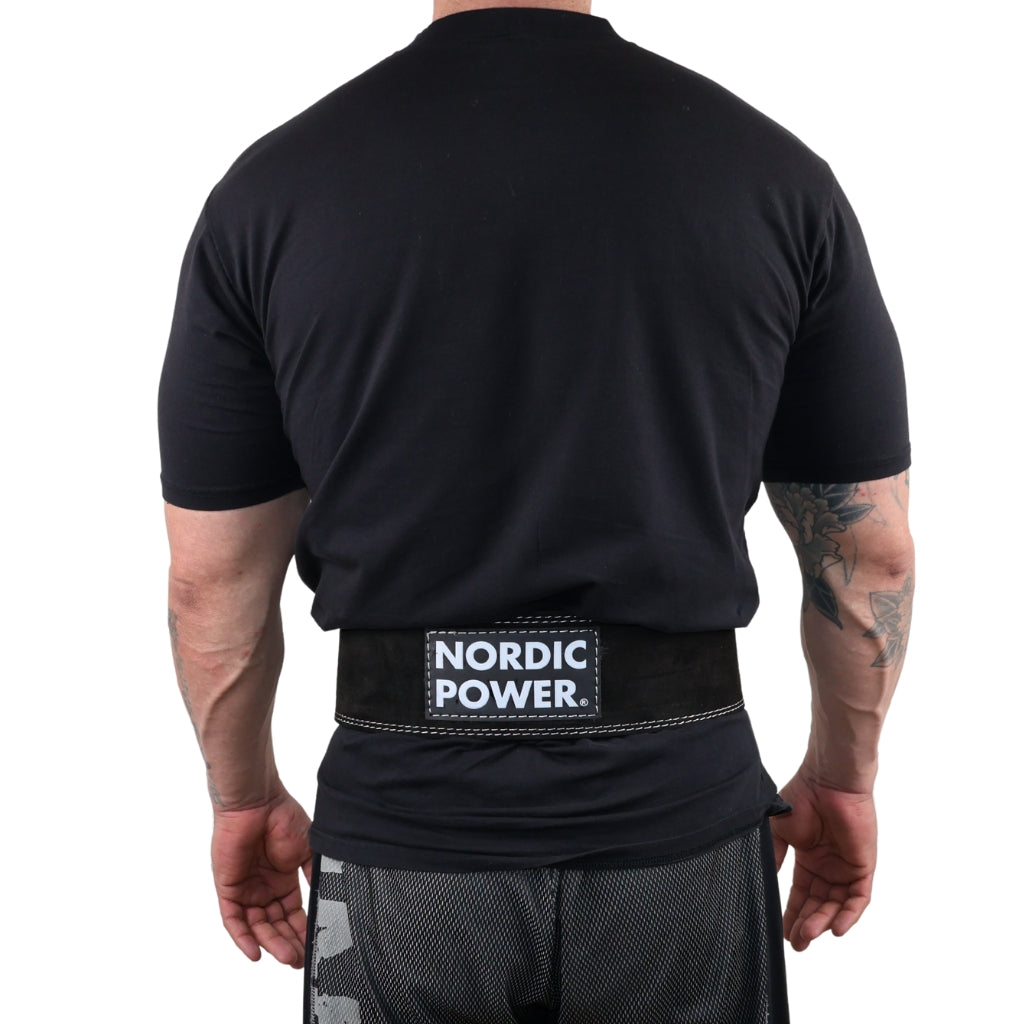 Professionellt träningsbälte, snabbkoppling, stor - NORDIC POWER