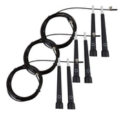 3 st. Speedrope PRO, svart med vajer - NORDIC POWER - Erbjudande
