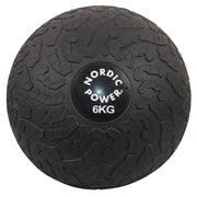 Slam ball 6 kg. Svart - NORDIC POWER