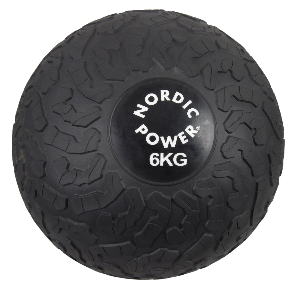 Slam ball 6 kg. Svart - NORDIC POWER