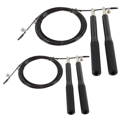 2 st Speedrope Pro svarta aluminiumgrepp - Erbjudande