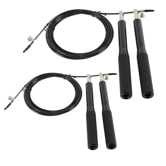 2 st Speedrope Pro svarta aluminiumgrepp - Erbjudande
