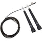 Speedrope Svart med vajer - NORDIC POWER