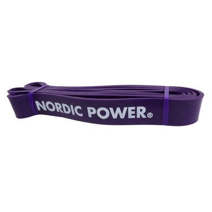 Styrkeband Lila i Latex 10-40 kg - NORDIC POWER