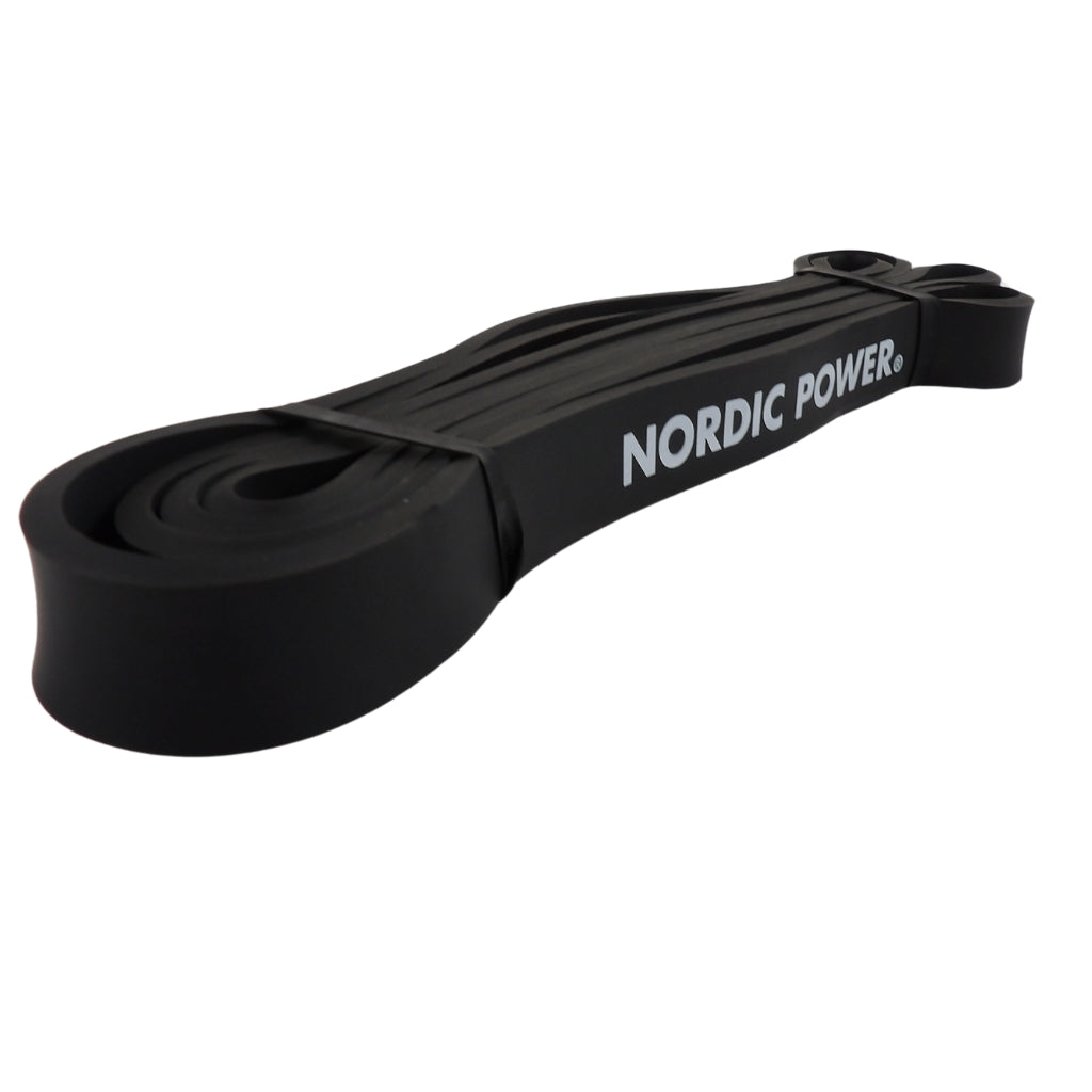Styrkeband svart i latex 5-20 kg - NORDIC POWER