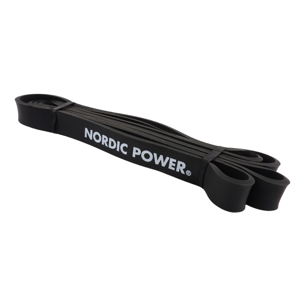 Styrkeband svart i latex 5-20 kg - NORDIC POWER