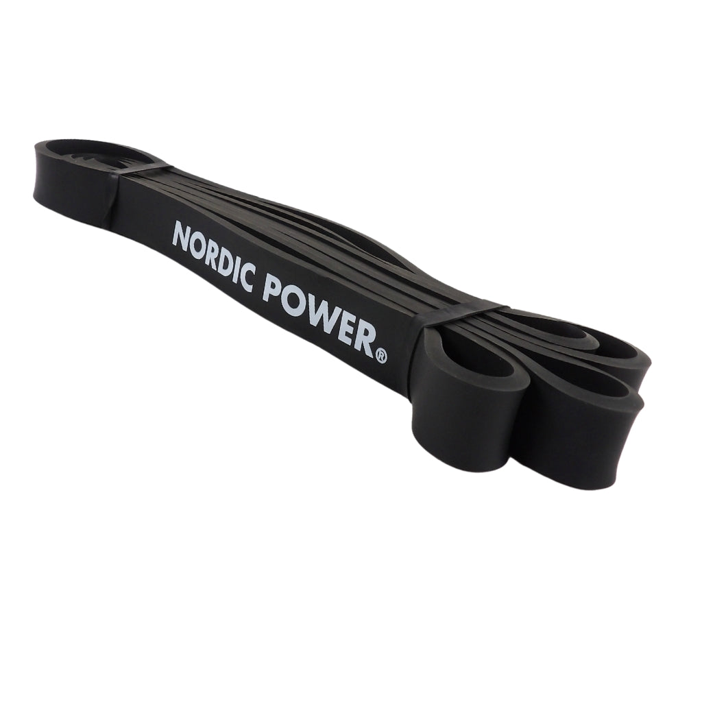 Styrkeband svart i latex 5-20 kg - NORDIC POWER