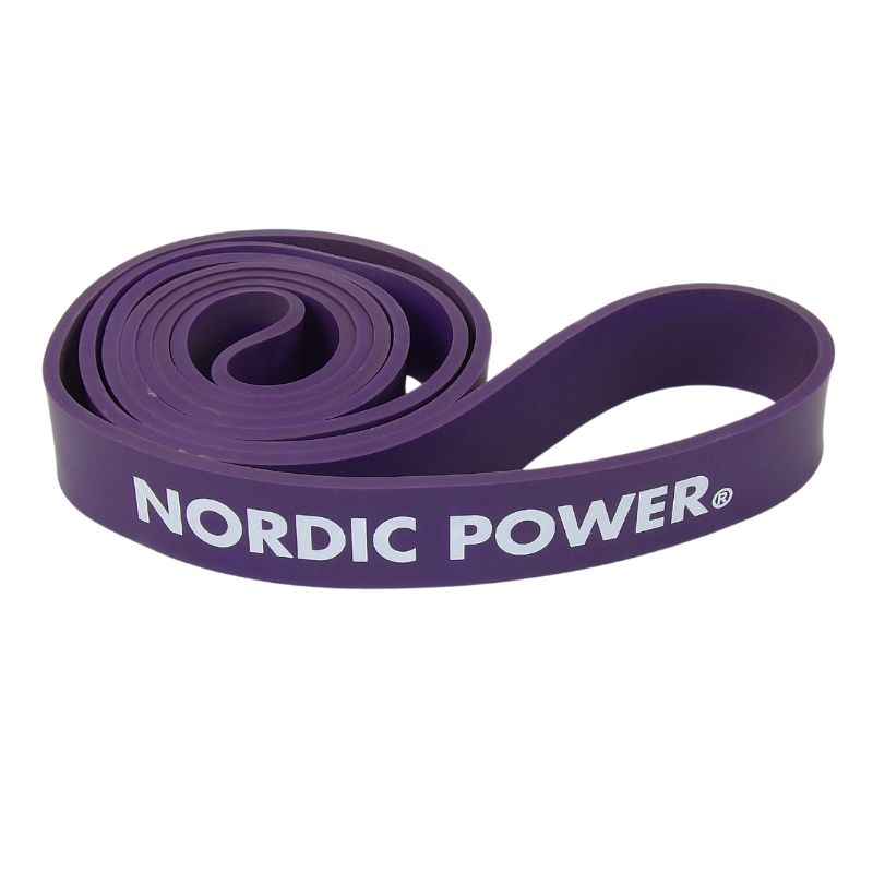 Styrkeband Lila i Latex 10-40 kg - NORDIC POWER