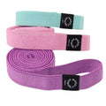 Styrkeband 3-pack. Lila, Rosa, Turkos - NORDIC POWER