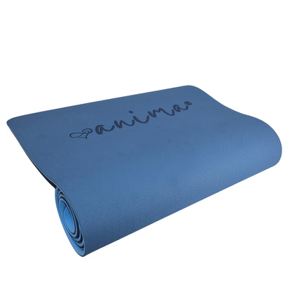 Yogamatta Grå 6 mm. NORDIC POWER