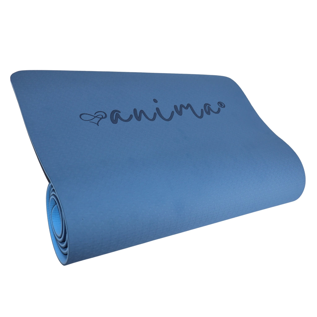 Yogamatta Grå 6 mm. NORDIC POWER